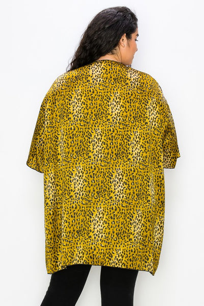 Why Not Leopard Kimono