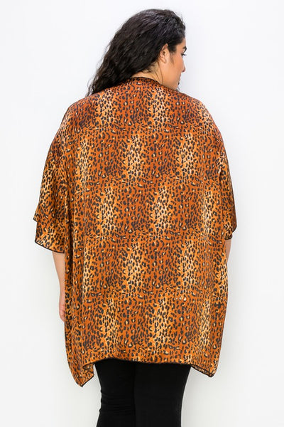 Why Not Leopard Kimono