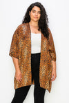 Why Not Leopard Kimono