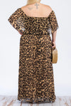 Plus Size Joburg Leopard Dress