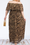 Plus Size Joburg Leopard Dress