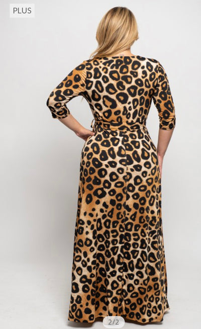 Leopard Maxi Dress