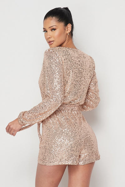 Rose Gold Date Night Romper