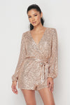 Rose Gold Date Night Romper