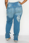 Tie Me Down Jeans Plus Size