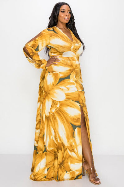 Birthday Plus Size Maxi Dress