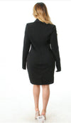 REALLY TRUE LOVE BLACK TUXEDO DRESS