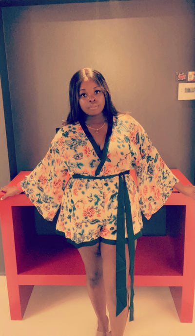 My Cali Birthday Kimono Romper