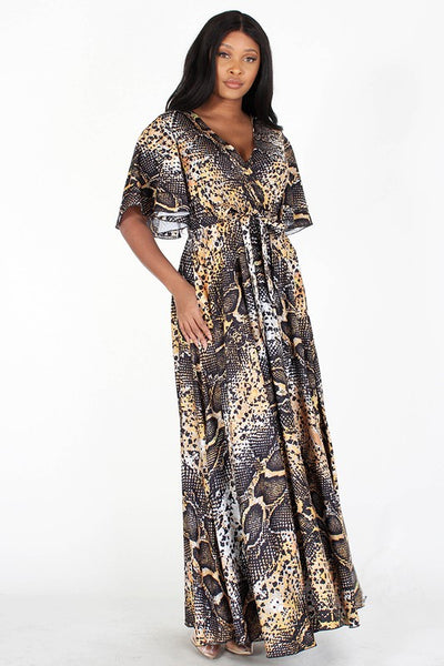 Safari Maxi Dress