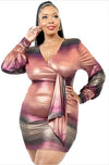 I'm Ready Mauve Plus Size Dress