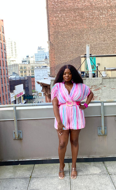 Pretty In Pink Romper