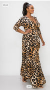 Leopard Maxi Dress