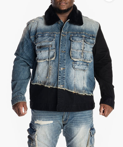 Feed The Streets Denim Jacket