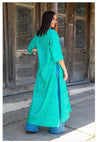 Turquoise Ostrich Duster