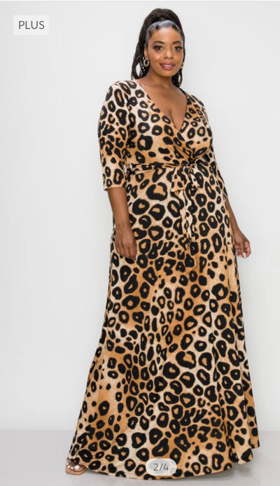 Leopard Maxi Dress