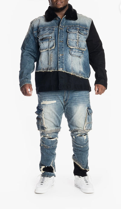 Feed The Streets Denim Jacket