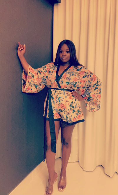 My Cali Birthday Kimono Romper