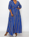 V Neck Maxi Dress