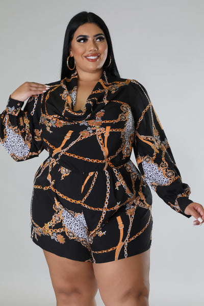 Plus Size Valencia Romper