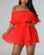 Coral Me Romper