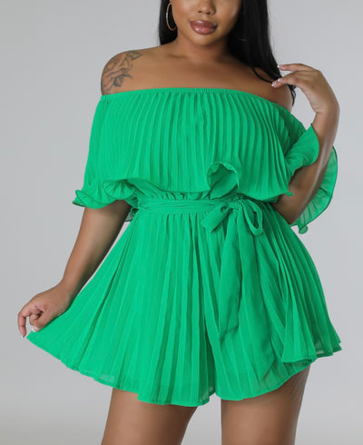 Plus Size Coral Me Romper